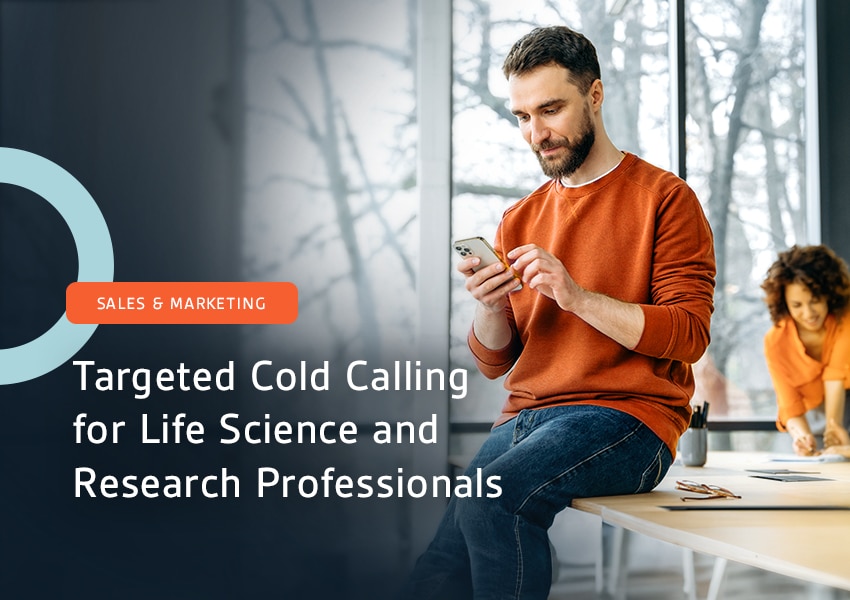 Contextual Cold Calling for Scientific Researchers and Life Science Prospects