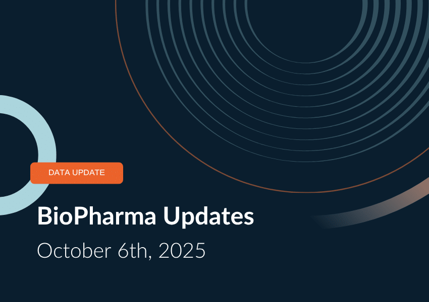 BioPharma Updates 6th October, 2025
