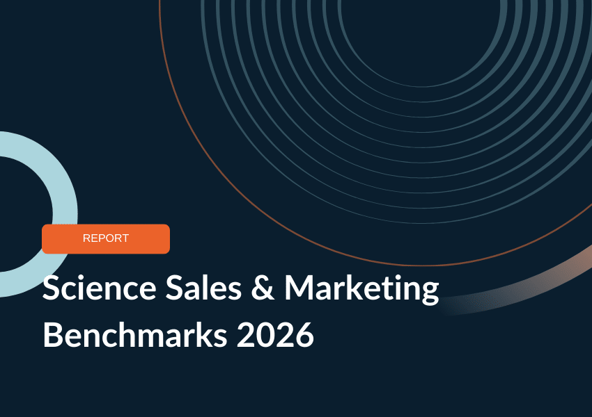 Science Sales & Marketing Benchmarks 2026